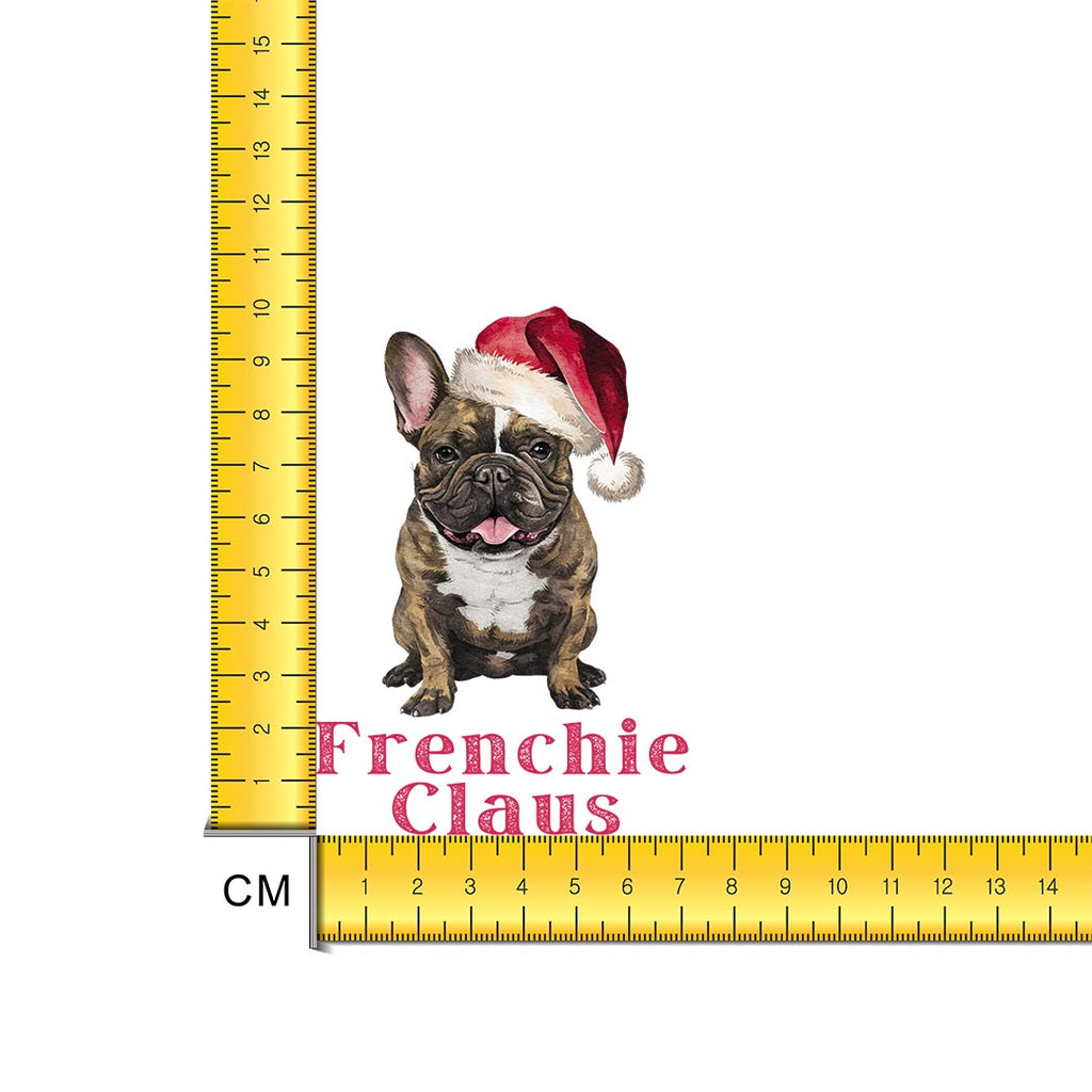 Frenchie-Claus Iron on Fabric Heat Transfer DTF-304