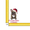 Frenchie-Claus Iron on Fabric Heat Transfer DTF-304