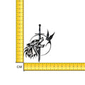 Witcher Emblem Iron on Fabric Heat Transfer DTF-382