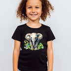 Elephant Iron on Fabric Heat Transfer DTF-310