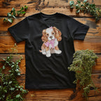 Cute Dog Iron on Fabric Heat Transfer DTF-315