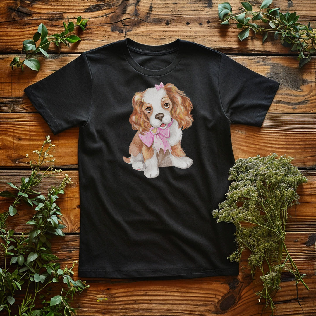 Cute Dog Iron on Fabric Heat Transfer DTF-315