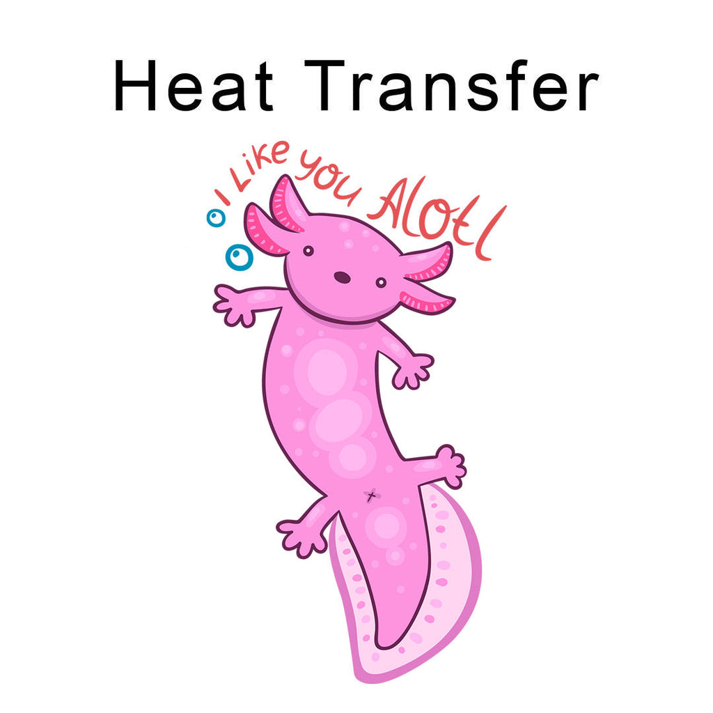I Like you alotl Iron on Fabric Heat Transfer DTF-318