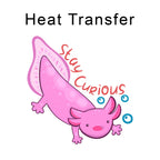 Stay Courious Iron on Fabric Heat Transfer DTF-319