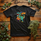 4th Birthday Dinosaur Iron on Fabric Heat Transfer DTF-322