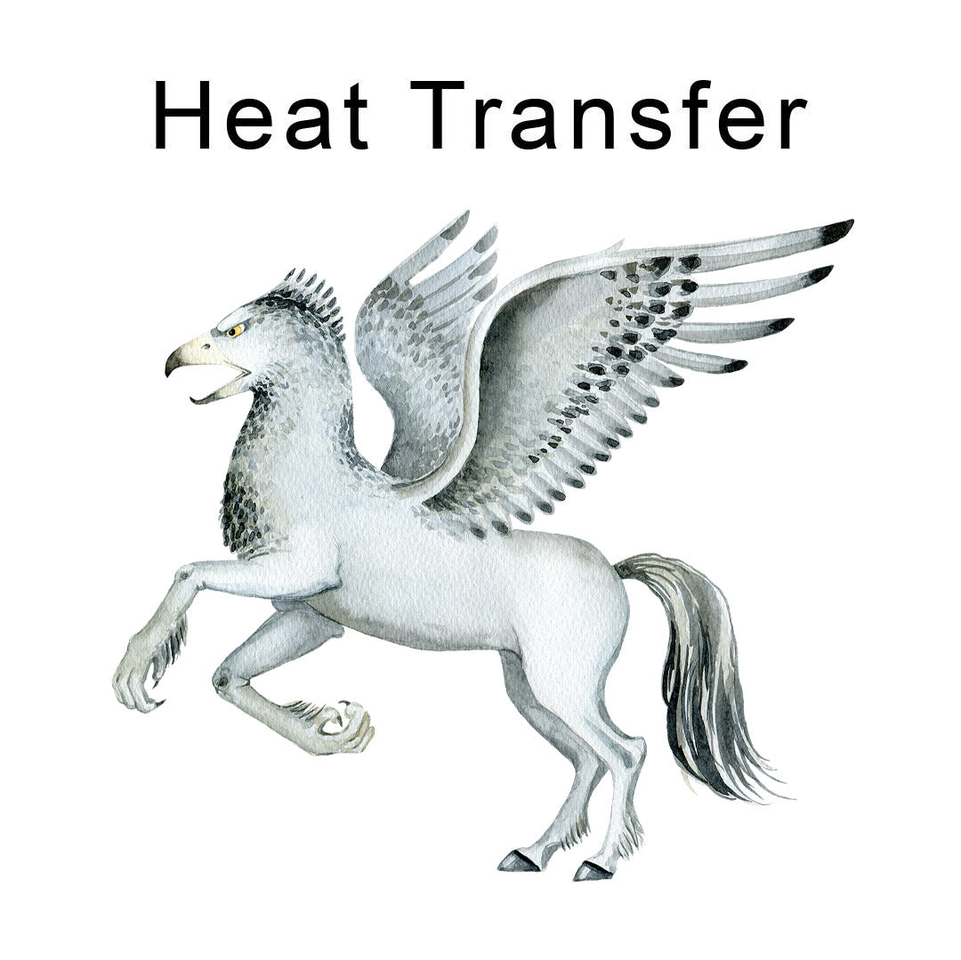 Hippogriff Iron on Fabric Heat Transfer DTF-329