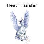 Majestic Unicorn Iron on Fabric Heat Transfer DTF-330