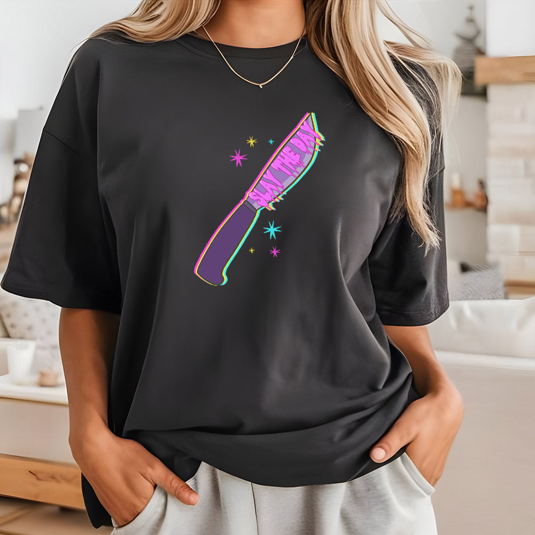 Slay The Day Iron on Fabric Heat Transfer DTF-333