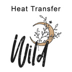 Wild Iron on Fabric Heat Transfer DTF-334