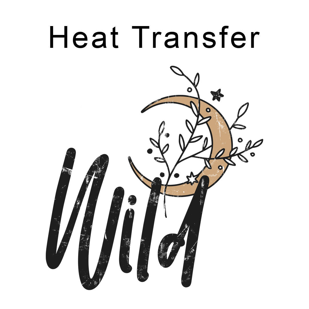 Wild Iron on Fabric Heat Transfer DTF-334