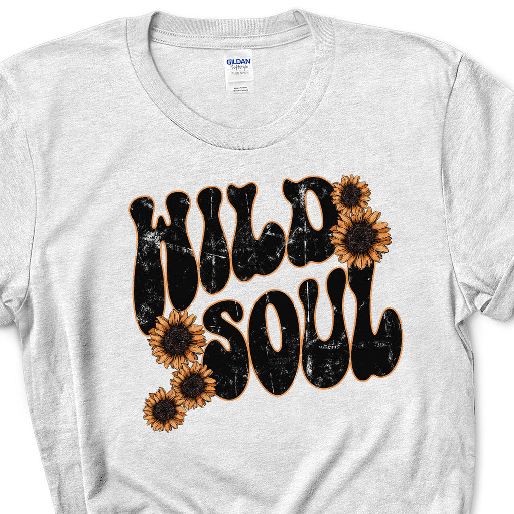 Wild Soul Iron on Fabric Heat Transfer DTF-335