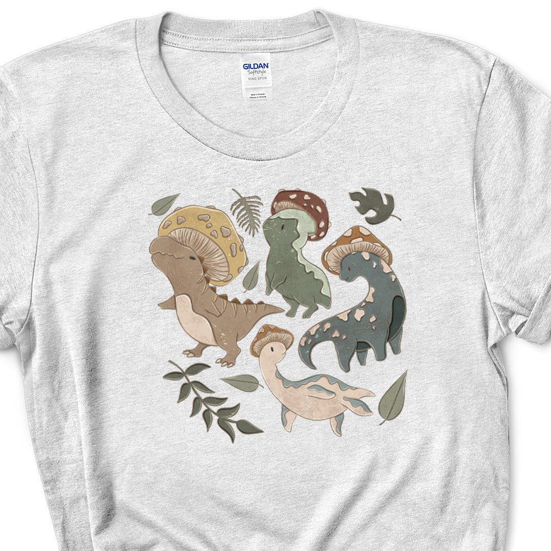 Cottagecore Dinos Iron on Fabric Heat Transfer DTF-339