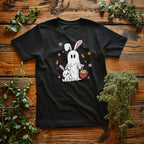 Bunny Ghost Iron on Fabric Heat Transfer DTF-348