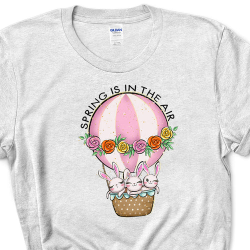 Bunny Balloon Iron on Fabric Heat Transfer DTF-369