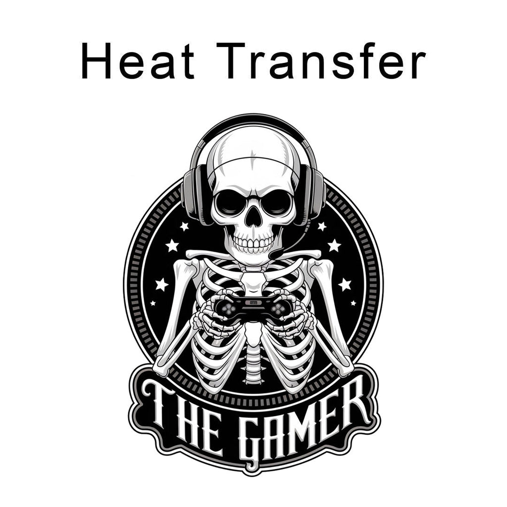 The Gamer Iron on Fabric Heat Transfer DTF-371