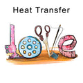 Love Sewing Iron on Fabric Heat Transfer DTF-372