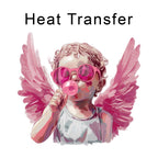 Retro Cupid Iron on Fabric Heat Transfer DTF-373