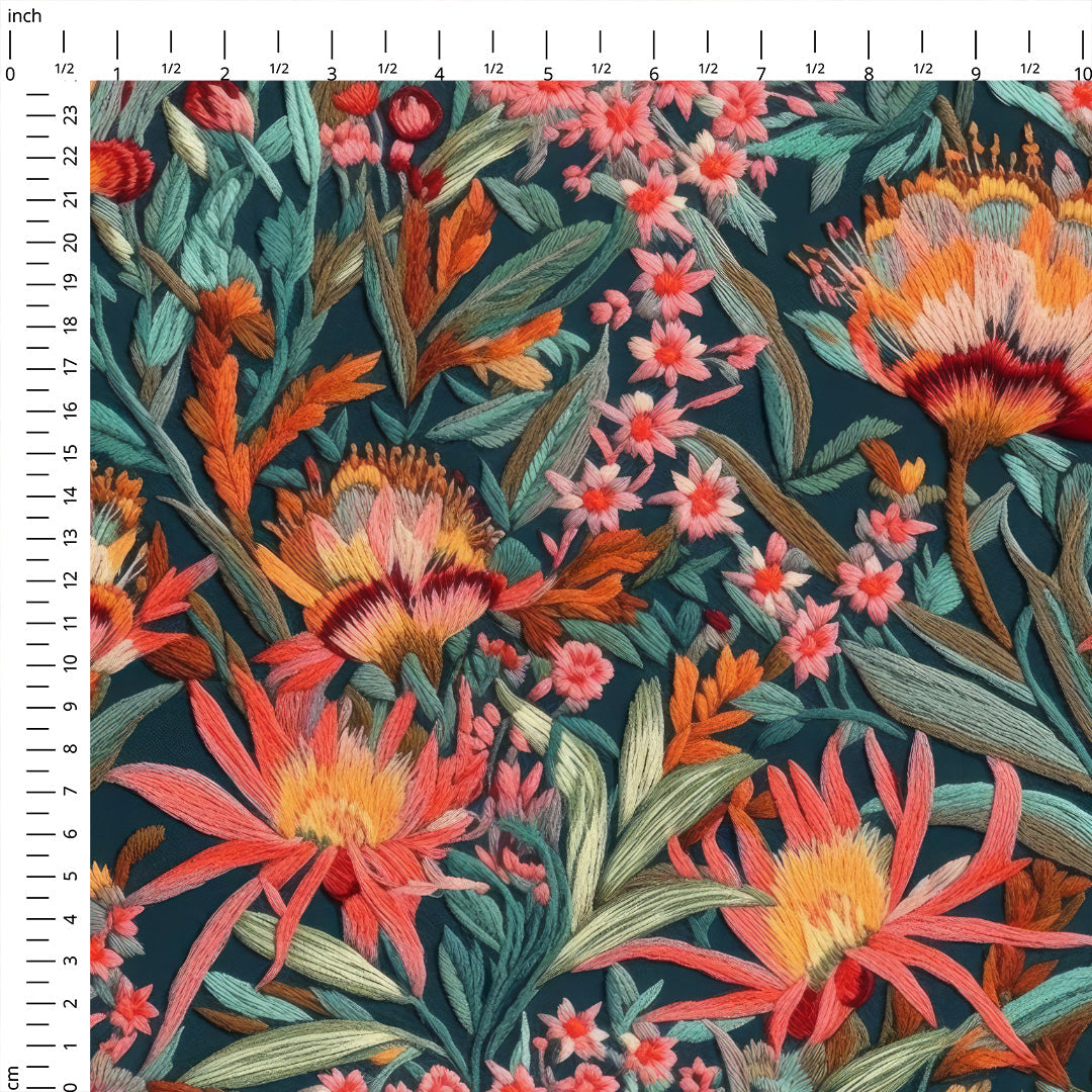 Sophia Embroidery Fabric