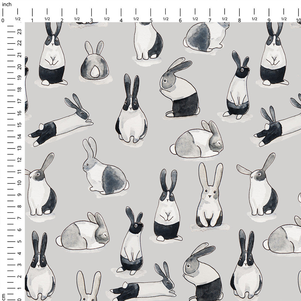50 Shades of Bunny Fabric POD-1