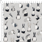 50 Shades of Bunny Fabric POD-1
