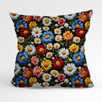 Colourful Daisies Fabric