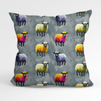 Colourful Sheep Fabric