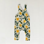 Daffodils Green Fabric