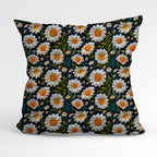 Daisy Navy Fabric