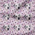 Floral Dalmatian Lilac Fabric