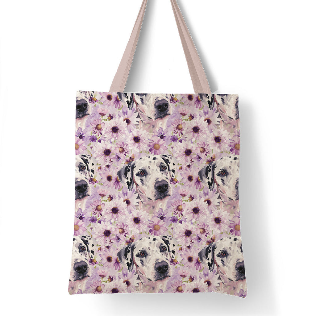 Floral Dalmatian Lilac Fabric
