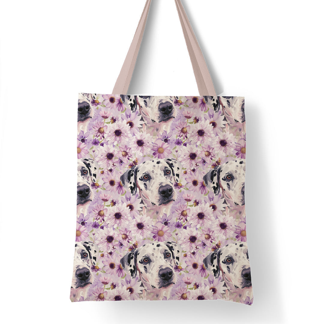 Floral Dalmatian Lilac Fabric