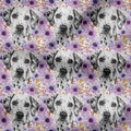 Floral Dalmatian Fabric