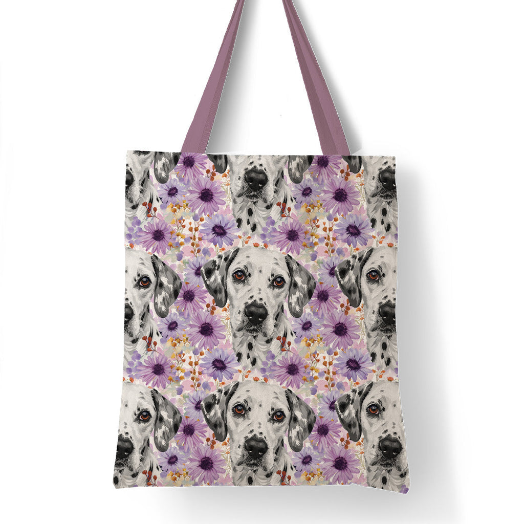 Floral Dalmatian Fabric