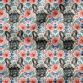 Floral Frenchie Fabric