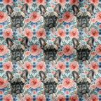 Floral Frenchie Fabric