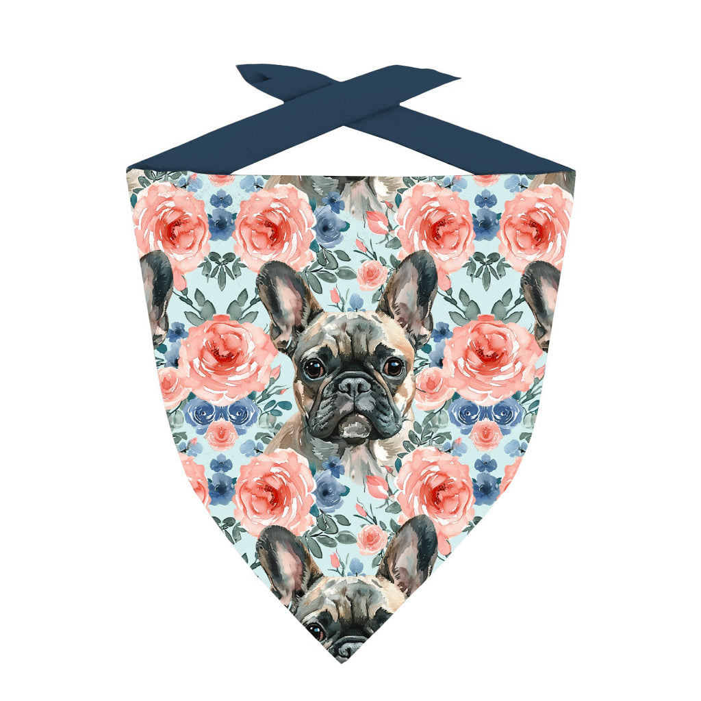 Floral Frenchie Fabric