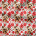 Floral Yorkie Fabric