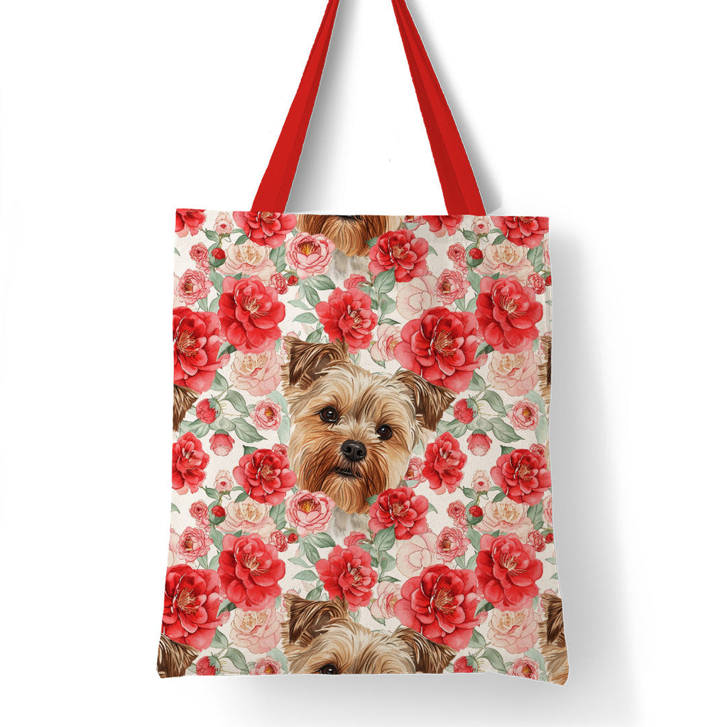 Floral Yorkie Fabric