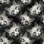 Inky Cats Fabric