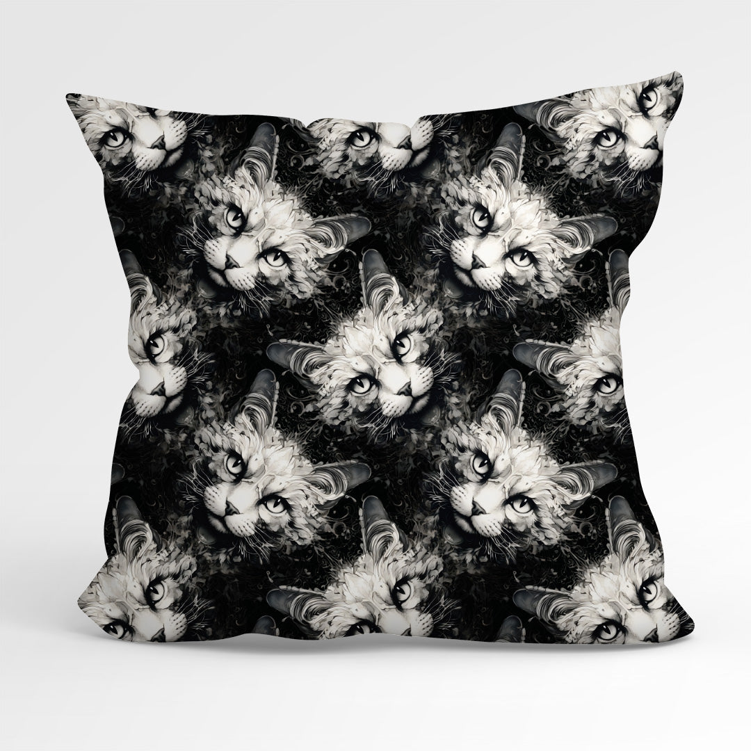 Inky Cats Fabric