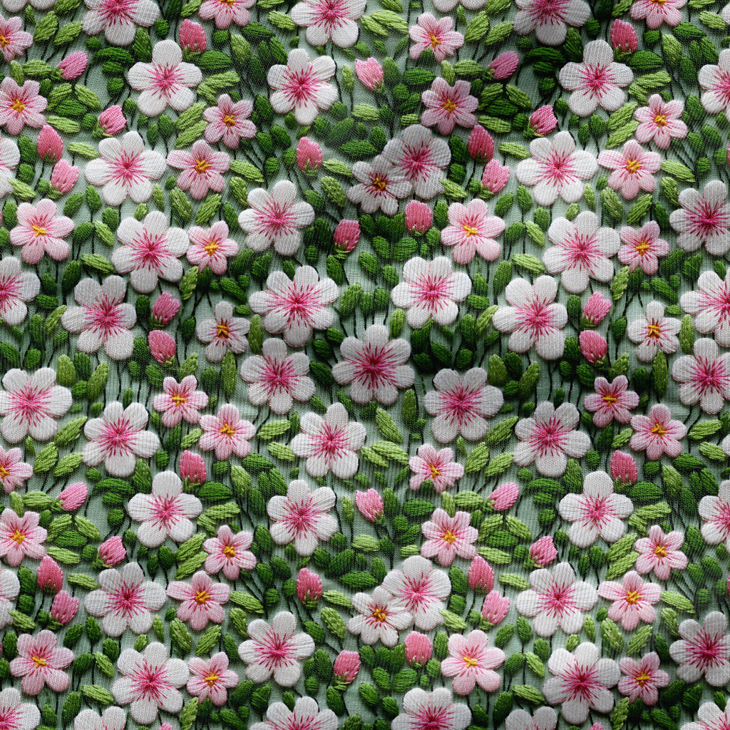 Jasmine Embroidery Fabric