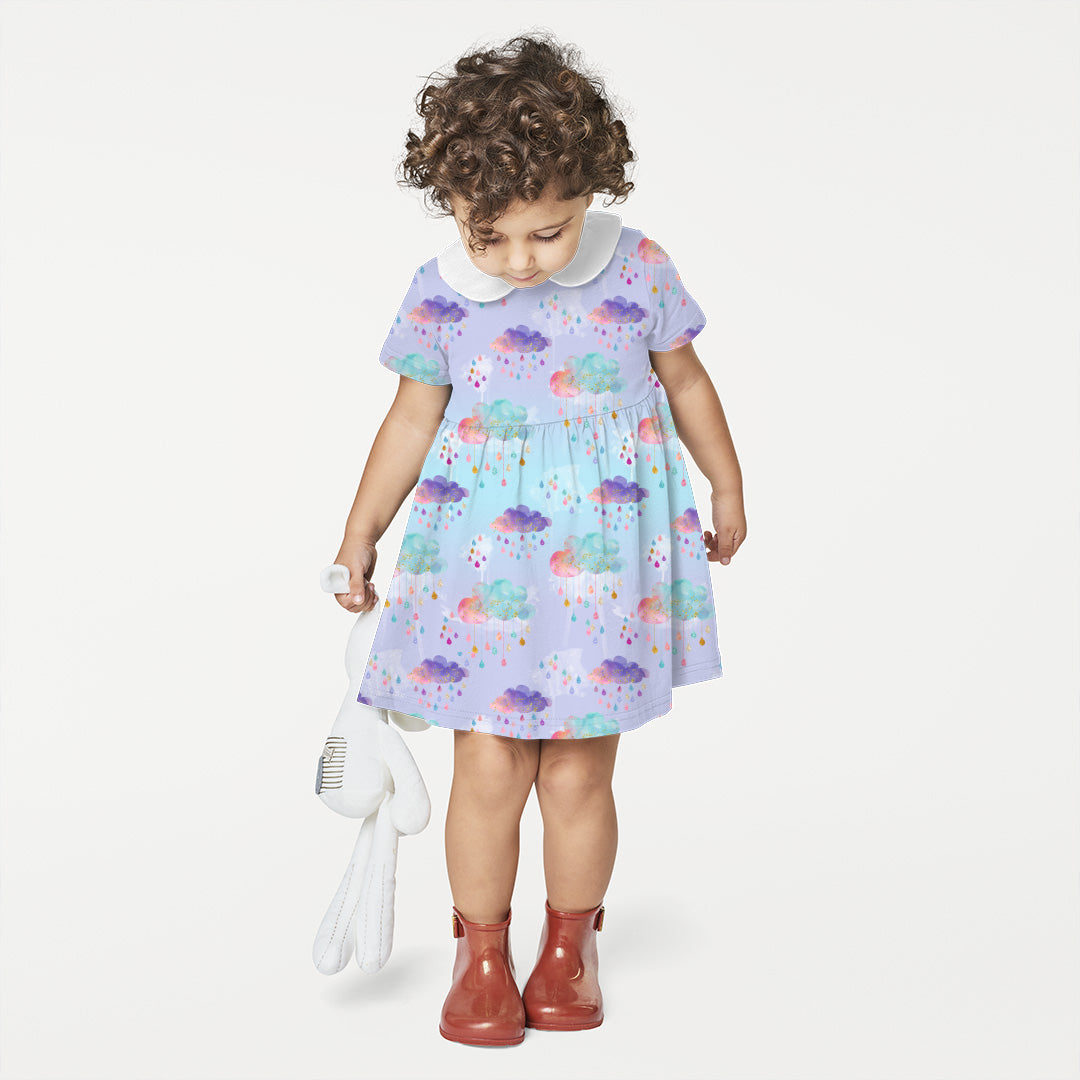 Unicorn Magic Clouds Fabric