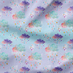 Unicorn Magic Clouds Fabric