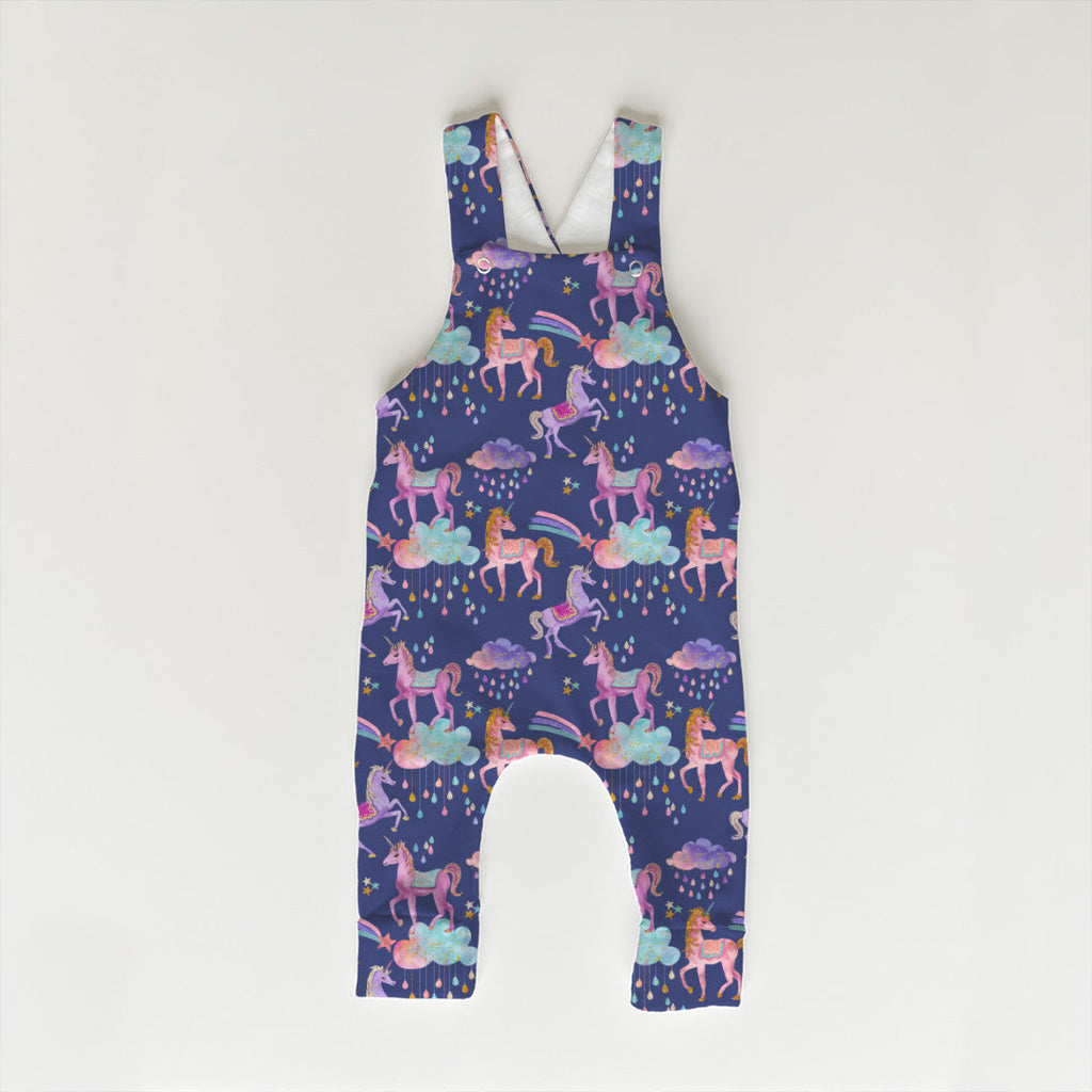 Unicorn Magic Navy Fabric