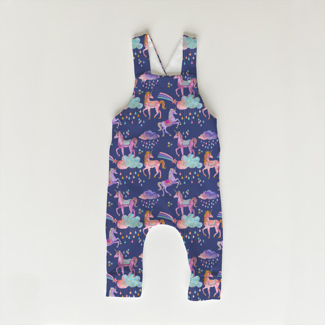 Unicorn Magic Navy Fabric