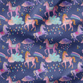 Unicorn Magic Navy Fabric