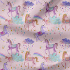 Unicorn Magic Pink Fabric