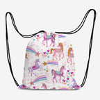 Unicorn Magic White Fabric