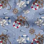 Steamboat Willie Ship Ahoy Fabric