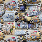 Steamboat Willie Comic Book Fabric